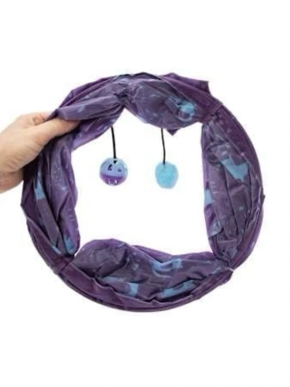 Deluxe Purple Cat Tunnel with Toys